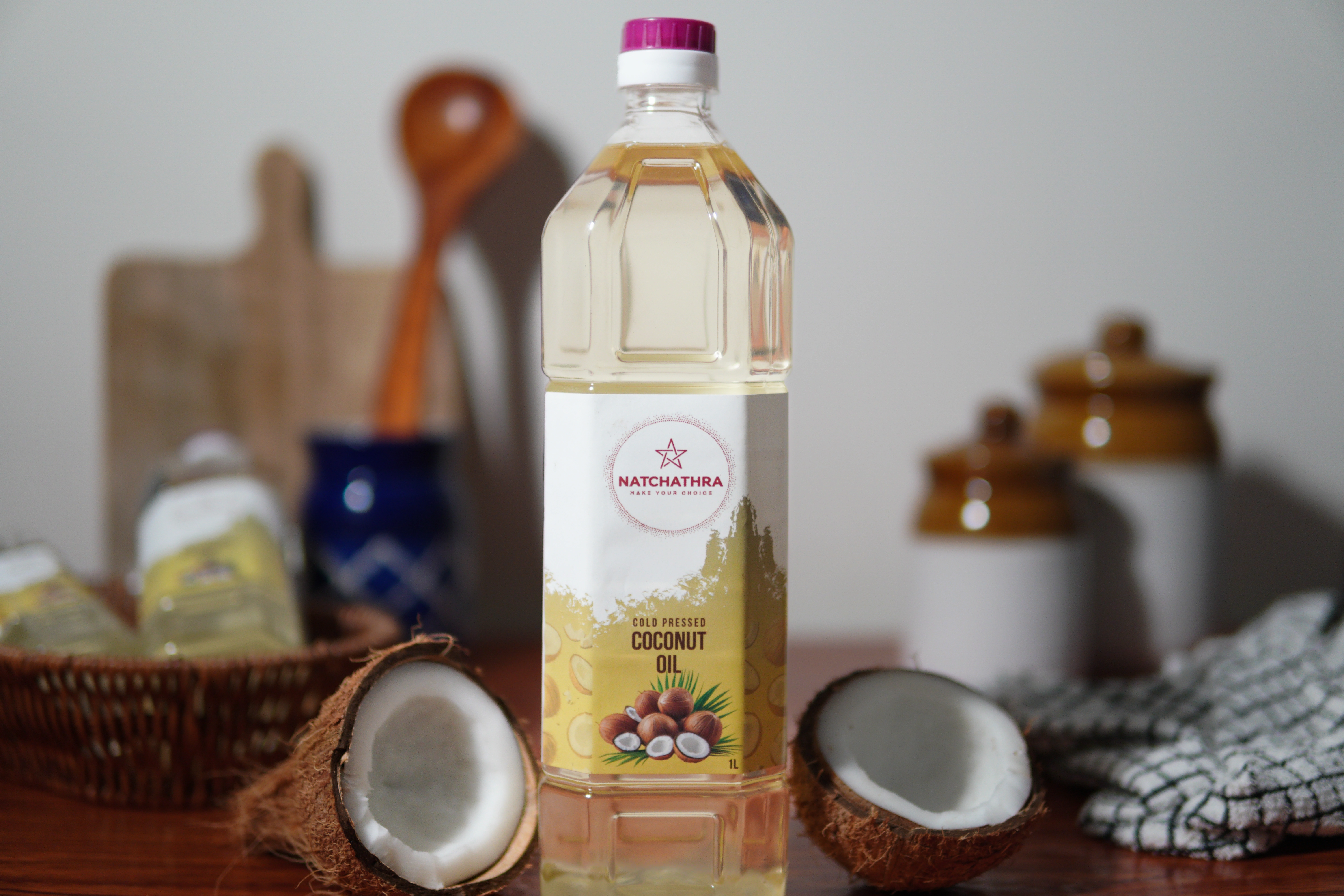 Cold Pressed Coconut Oil 1 L